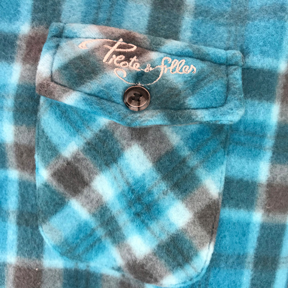 Pilote & Filles SOFT FLEECE Turquoise Shirt 2XL - Picture 5 of 6